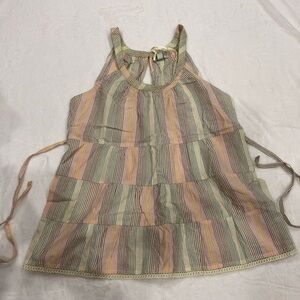 Odille Women’s Multicolor Sleeveless Blouse Size 4